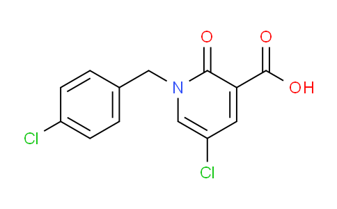 CAS No. 339024-25-8, 5-Chloro-1-(4-chlorobenzyl)-2-oxo-1,2-dihydropyridine-3-carboxylic acid