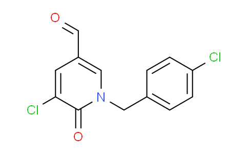 CAS No. 1033463-21-6, 5-Chloro-1-(4-chlorobenzyl)-6-oxo-1,6-dihydropyridine-3-carbaldehyde