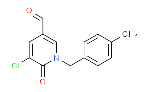 CAS No. 1048913-54-7, 5-Chloro-1-(4-methylbenzyl)-6-oxo-1,6-dihydropyridine-3-carbaldehyde