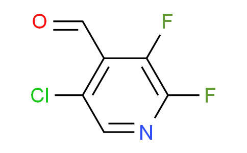 CAS No. 1333319-52-0, 5-Chloro-2,3-difluoroisonicotinaldehyde