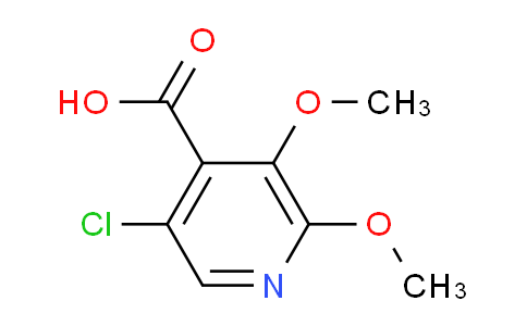 CAS No. 1305324-74-6, 5-Chloro-2,3-dimethoxyisonicotinic acid