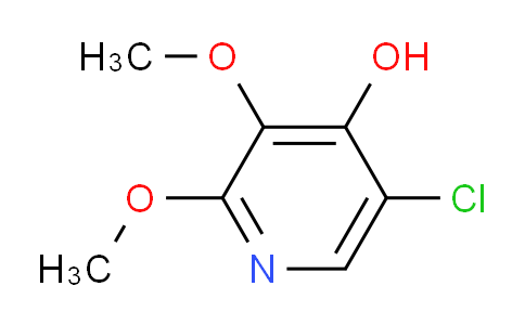 CAS No. 1305325-20-5, 5-Chloro-2,3-dimethoxypyridin-4-ol