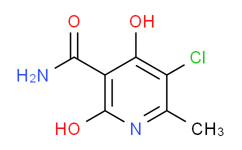 CAS No. 1427013-36-2, 5-Chloro-2,4-dihydroxy-6-methylnicotinamide
