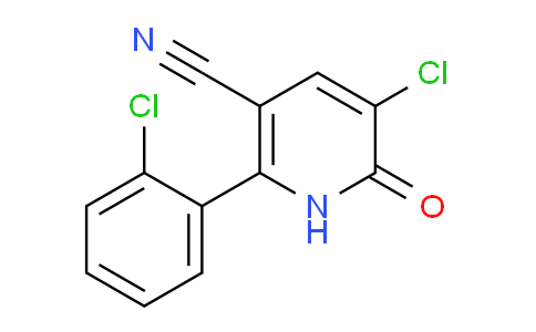 CAS No. 1707581-48-3, 5-Chloro-2-(2-chlorophenyl)-6-oxo-1,6-dihydropyridine-3-carbonitrile