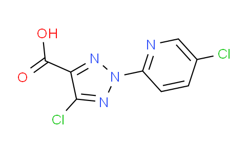 CAS No. 1431727-74-0, 5-Chloro-2-(5-chloropyridin-2-yl)-2H-1,2,3-triazole-4-carboxylic acid
