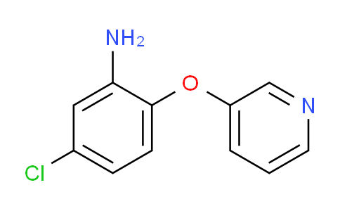 CAS No. 450399-72-1, 5-Chloro-2-(pyridin-3-yloxy)aniline