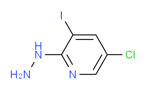 CAS No. 942206-12-4, 5-Chloro-2-hydrazinyl-3-iodopyridine