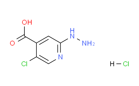 CAS No. 1228182-73-7, 5-Chloro-2-hydrazinylisonicotinic acid hydrochloride