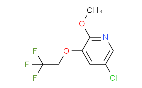 CAS No. 1280786-68-6, 5-Chloro-2-methoxy-3-(2,2,2-trifluoroethoxy)pyridine