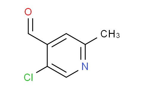 CAS No. 1060810-02-7, 5-Chloro-2-methylisonicotinaldehyde
