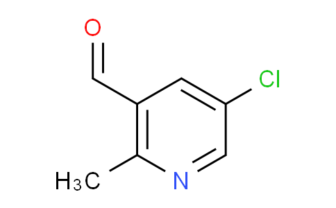 CAS No. 1060814-56-3, 5-Chloro-2-methylnicotinaldehyde