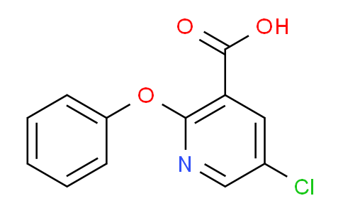 CAS No. 1189749-38-9, 5-Chloro-2-phenoxynicotinic acid