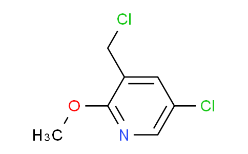 CAS No. 351410-53-2, 5-Chloro-3-(chloromethyl)-2-methoxypyridine