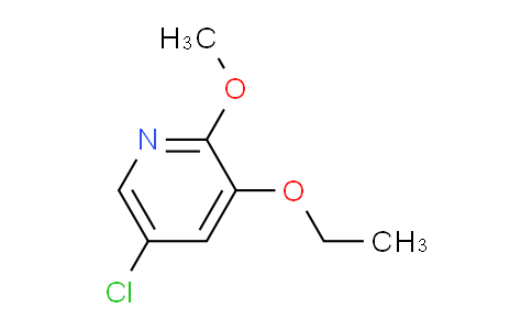 CAS No. 1221793-67-4, 5-Chloro-3-ethoxy-2-methoxypyridine