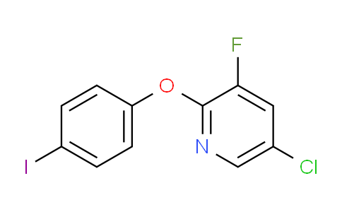 CAS No. 1514974-46-9, 5-Chloro-3-fluoro-2-(4-iodophenoxy)pyridine