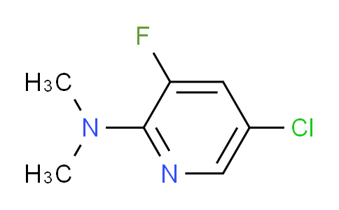 CAS No. 1020253-19-3, 5-Chloro-3-fluoro-N,N-dimethylpyridin-2-amine