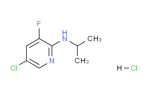 CAS No. 1073372-10-7, 5-Chloro-3-fluoro-N-isopropylpyridin-2-amine hydrochloride