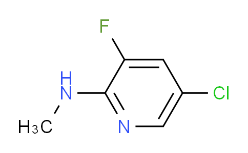 CAS No. 220714-72-7, 5-Chloro-3-fluoro-N-methylpyridin-2-amine