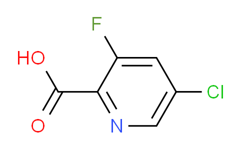 CAS No. 207994-08-9, 5-Chloro-3-fluoropicolinic acid