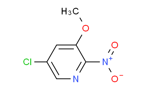 CAS No. 152684-28-1, 5-Chloro-3-methoxy-2-nitropyridine