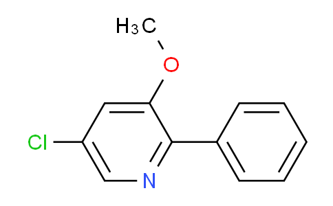 CAS No. 350597-51-2, 5-Chloro-3-methoxy-2-phenylpyridine