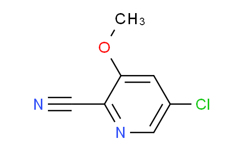 CAS No. 372951-21-8, 5-Chloro-3-methoxypicolinonitrile