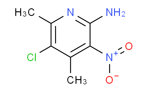 CAS No. 202217-12-7, 5-Chloro-4,6-dimethyl-3-nitropyridin-2-amine