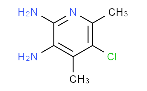 CAS No. 827587-17-7, 5-Chloro-4,6-dimethylpyridine-2,3-diamine