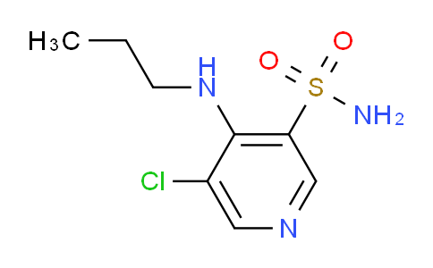 CAS No. 1352531-06-6, 5-Chloro-4-(propylamino)pyridine-3-sulfonamide
