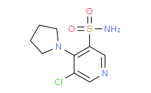 CAS No. 1352540-54-5, 5-Chloro-4-(pyrrolidin-1-yl)pyridine-3-sulfonamide