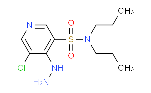 CAS No. 1352506-92-3, 5-Chloro-4-hydrazinyl-N,N-dipropylpyridine-3-sulfonamide