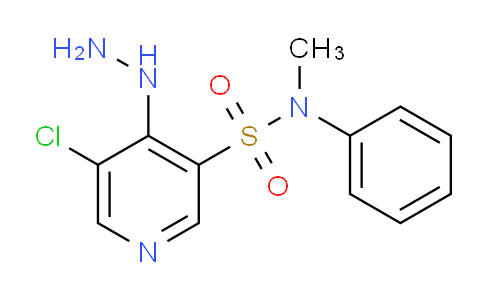 CAS No. 1352515-54-8, 5-Chloro-4-hydrazinyl-N-methyl-N-phenylpyridine-3-sulfonamide