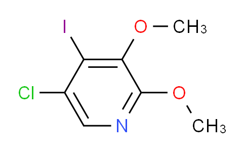 CAS No. 1299607-43-4, 5-Chloro-4-iodo-2,3-dimethoxypyridine