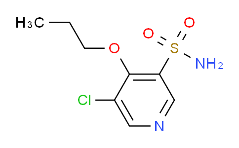 CAS No. 1352506-61-6, 5-Chloro-4-propoxypyridine-3-sulfonamide