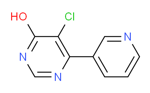 CAS No. 1443292-22-5, 5-Chloro-6-(pyridin-3-yl)pyrimidin-4-ol