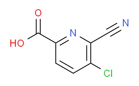 CAS No. 1256791-34-0, 5-Chloro-6-cyanopicolinic acid
