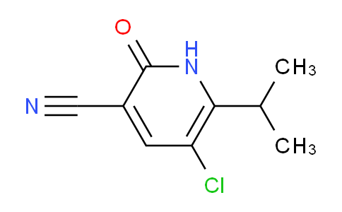 CAS No. 1203898-28-5, 5-Chloro-6-isopropyl-2-oxo-1,2-dihydropyridine-3-carbonitrile