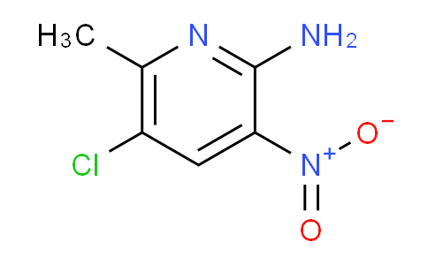 CAS No. 56960-82-8, 5-Chloro-6-methyl-3-nitropyridin-2-amine