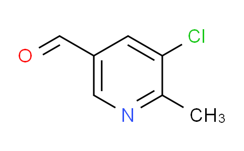 CAS No. 917835-65-5, 5-Chloro-6-methylnicotinaldehyde