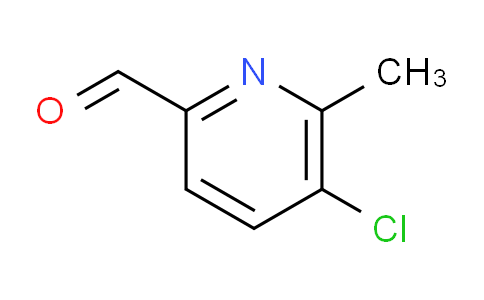 CAS No. 137778-17-7, 5-Chloro-6-methylpicolinaldehyde