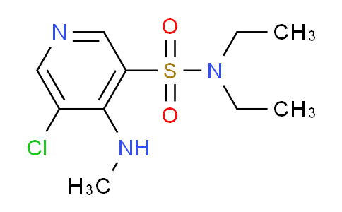 CAS No. 1352515-26-4, 5-Chloro-N,N-diethyl-4-(methylamino)pyridine-3-sulfonamide