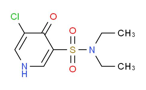 CAS No. 1352506-85-4, 5-Chloro-N,N-diethyl-4-oxo-1,4-dihydropyridine-3-sulfonamide