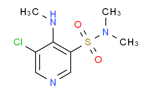 CAS No. 1352485-70-1, 5-Chloro-N,N-dimethyl-4-(methylamino)pyridine-3-sulfonamide
