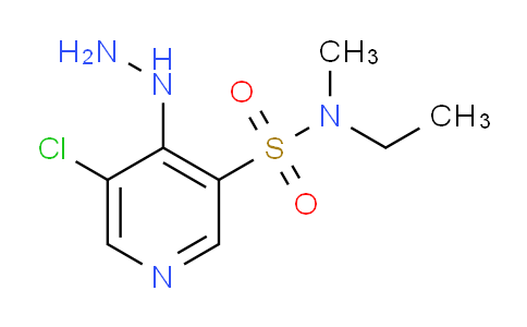 CAS No. 1352506-82-1, 5-Chloro-N-ethyl-4-hydrazinyl-N-methylpyridine-3-sulfonamide