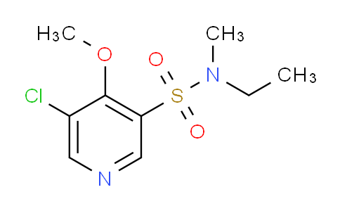 CAS No. 1352497-31-4, 5-Chloro-N-ethyl-4-methoxy-N-methylpyridine-3-sulfonamide