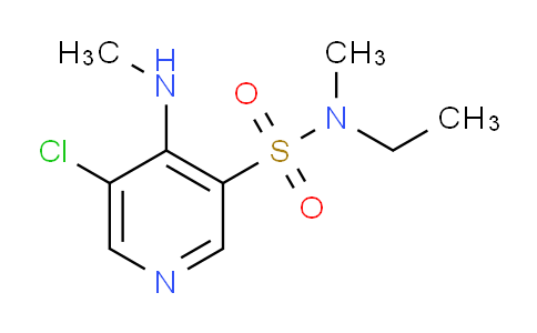 CAS No. 1352515-10-6, 5-Chloro-N-ethyl-N-methyl-4-(methylamino)pyridine-3-sulfonamide