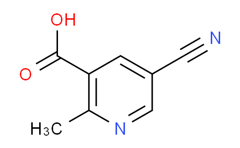 CAS No. 1256789-77-1, 5-Cyano-2-methylnicotinic acid