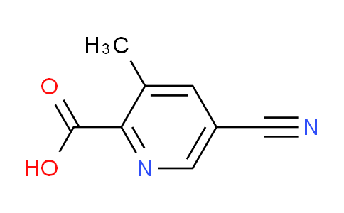 CAS No. 1262860-49-0, 5-Cyano-3-methylpicolinic acid