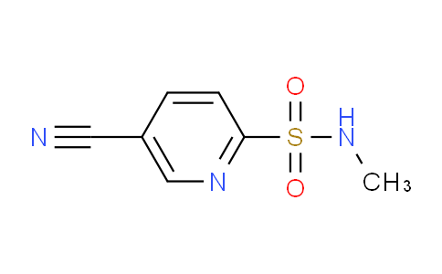 CAS No. 1334493-79-6, 5-Cyano-N-methylpyridine-2-sulfonamide