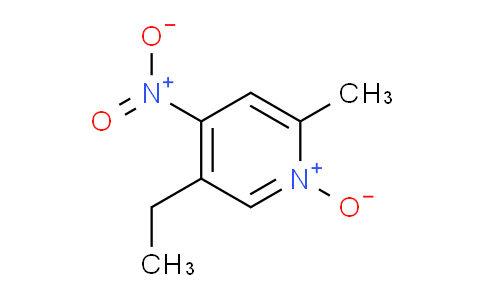 CAS No. 1131-20-0, 5-Ethyl-2-methyl-4-nitropyridine 1-oxide